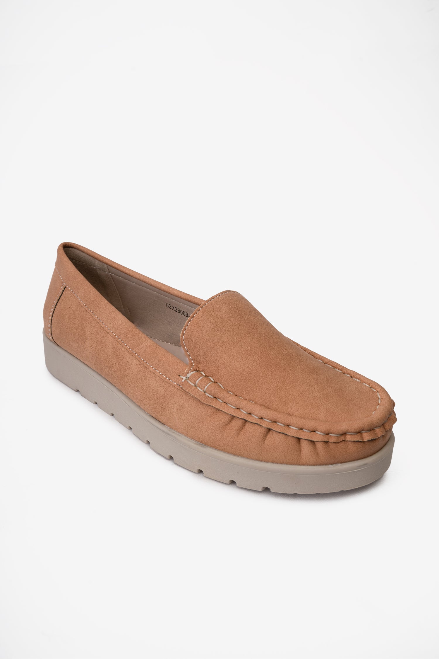 Mocasín Mujer Camel Eladia Thunder Blue Thunder Blue